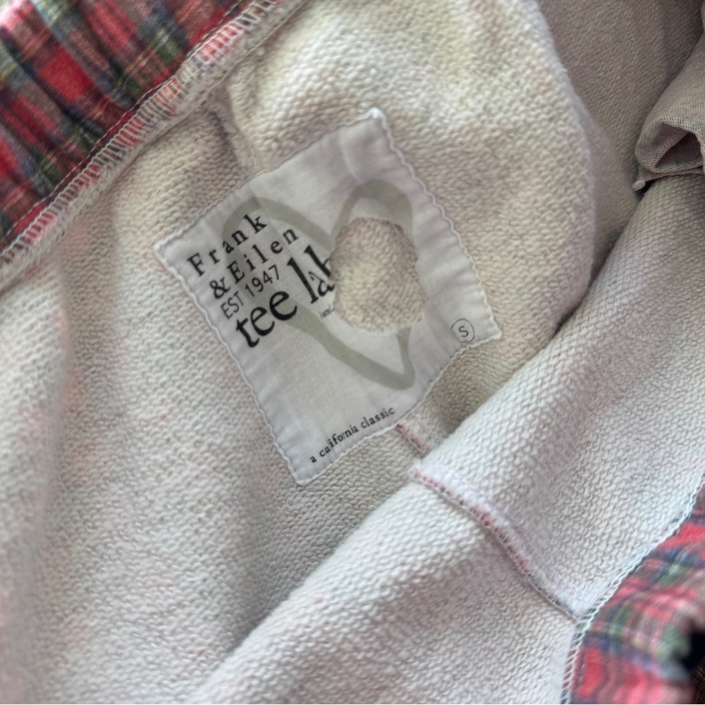 FRANK & EILEEN Tee Lab Red Plaid Long Sleeve & Pant Set XS/S - Picture 6 of 7